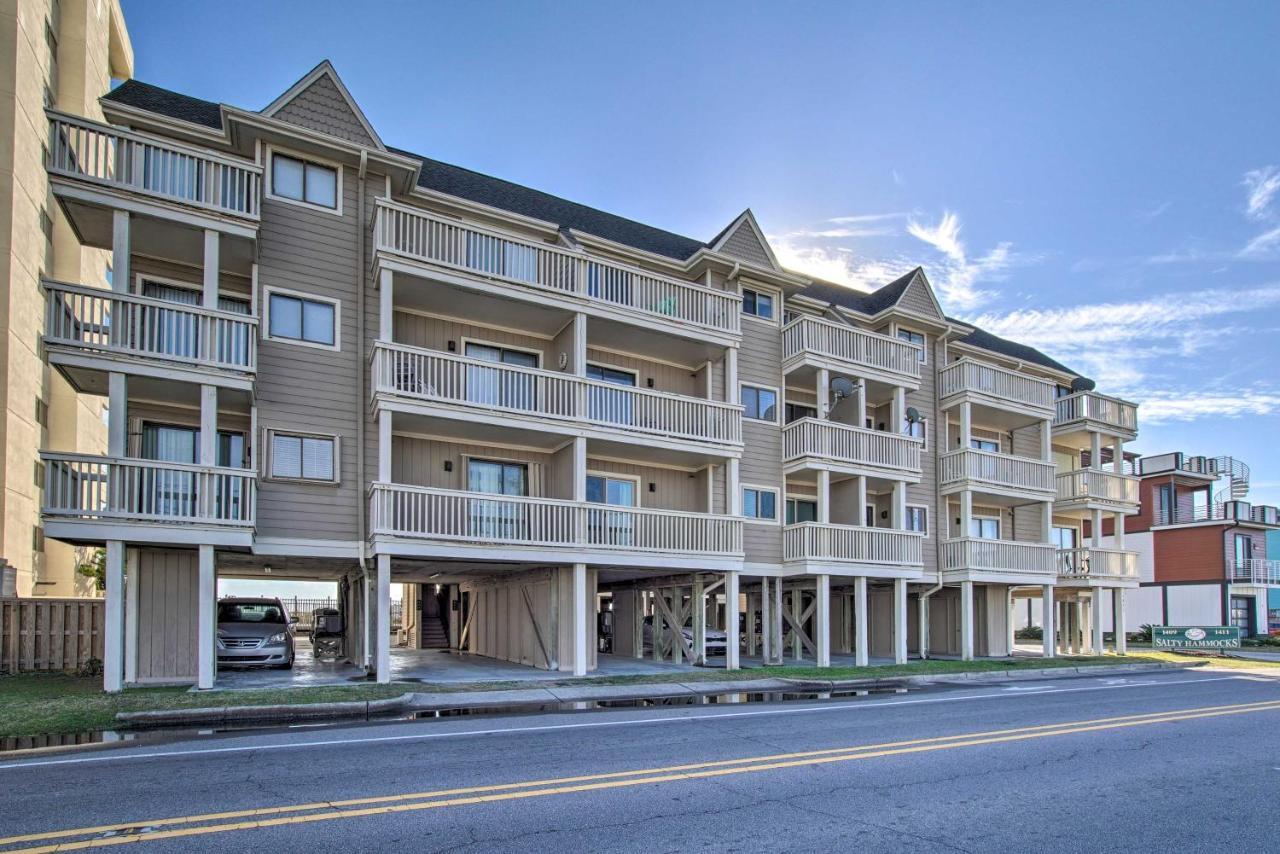 Ocean-View Condo With Deck, Steps To Carolina Beach! Exterior photo