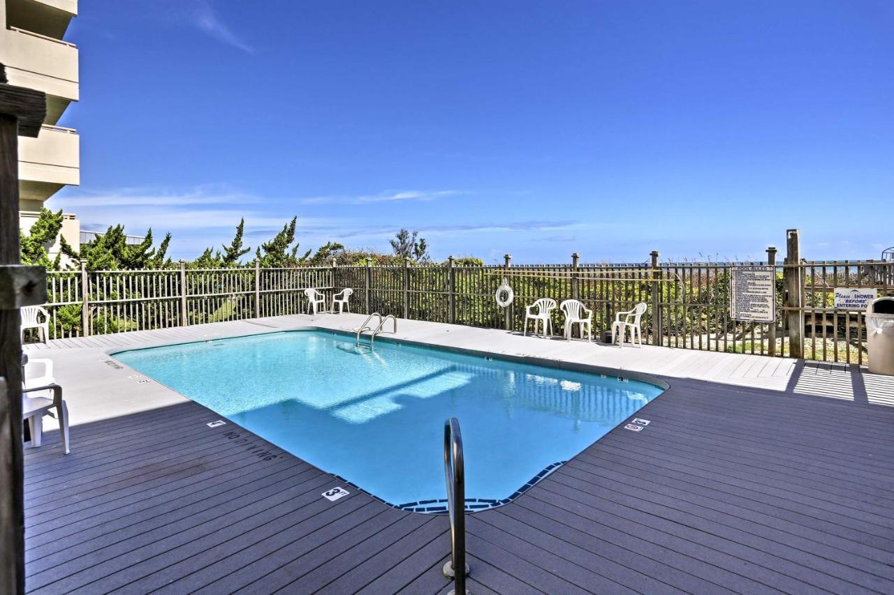 Ocean-View Condo With Deck, Steps To Carolina Beach! Exterior photo